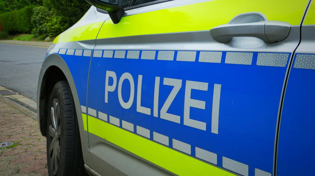 German police car